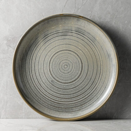 Round Ceramic Dinner Plate Size 8 Inch