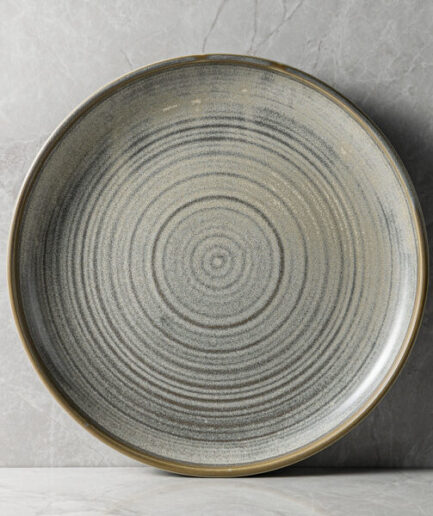 Round Ceramic Dinner Plate Size 8 Inch